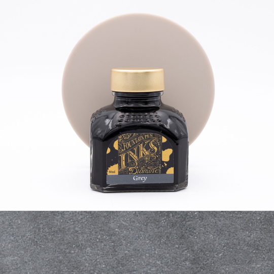 Diamine Grey Ink Bottle 80 ml
