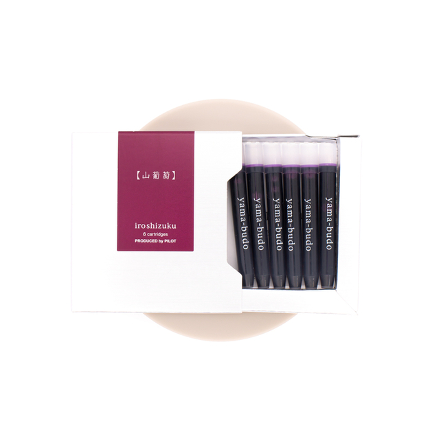 Pilot Iroshizuku Yama-Budo 6 Ink Cartridges