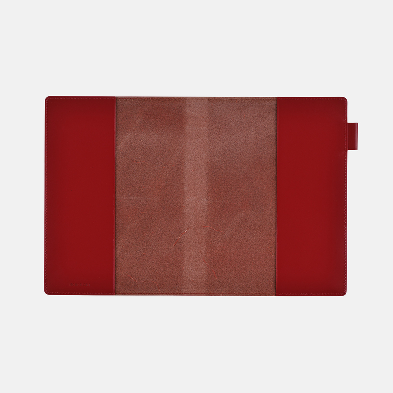 Hobonichi Cover in Pelle (Red) per Agenda 5 Anni A5