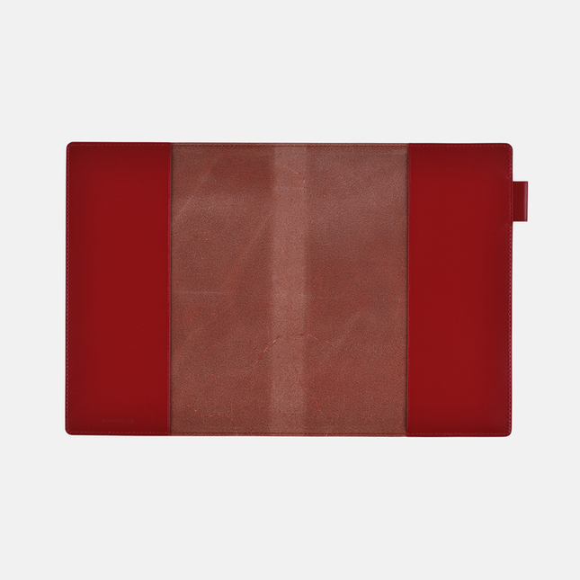 Hobonichi Cover in Pelle (Red) per Agenda 5 Anni A5
