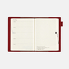 Hobonichi 5-Year Techo Leather Cover (Red) A5 Size