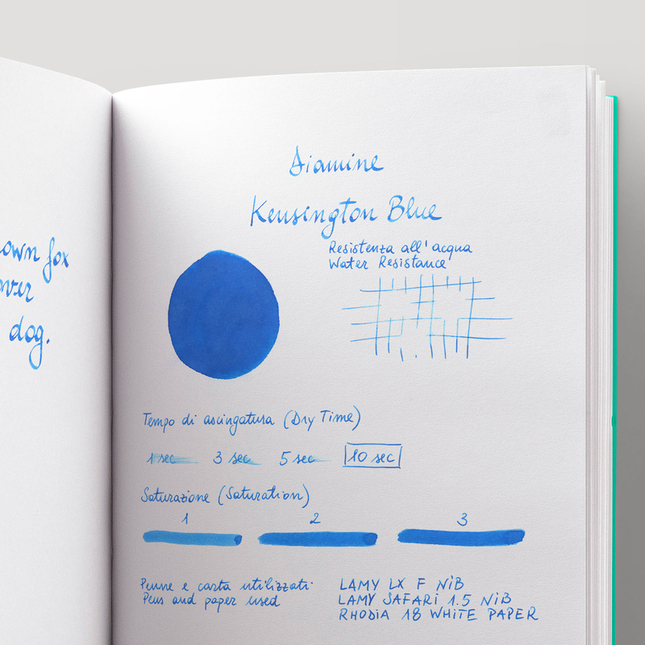 Diamine Kensington Blue Ink Bottle 80 ml