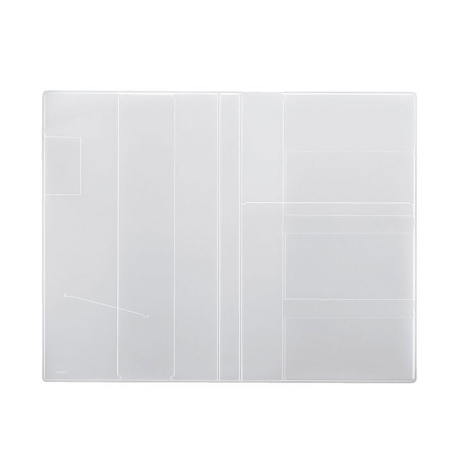 Kokuyo Jibun Techo Cover Trasparente per A5 Slim