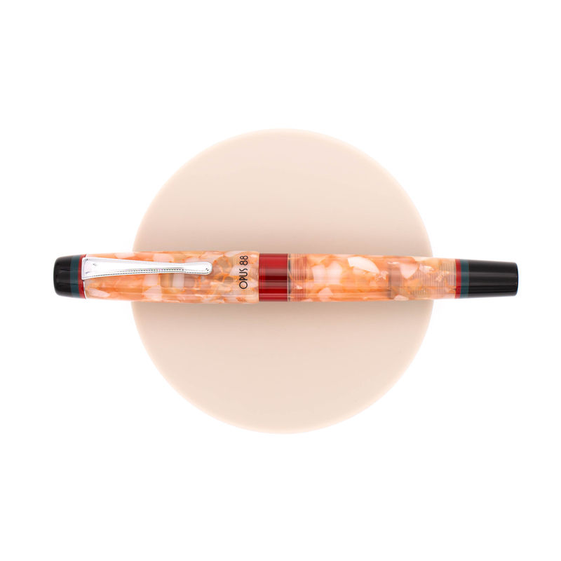 Opus 88 Minty Fountain Pen Orange