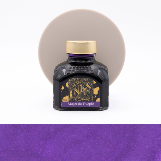 Diamine Majestic Purple Ink Bottle 80 ml
