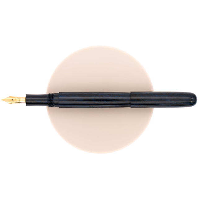 Eboya Houga Medium Fountain Pen Shinkai