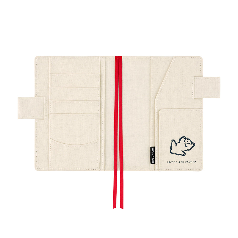 Hobonichi Techo Original A6 Izumi Shiokawa: Polar Bear - Tender Heart Set Cover + Agenda 2023 Hobonichi Techo Original A6 Izumi Shiokawa: Polar Bear - Tender Heart Set Cover + Agenda 2023