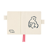 Hobonichi Techo Original A6 Izumi Shiokawa: Polar Bear - Tender Heart Set Cover + Agenda 2023 Hobonichi Techo Original A6 Izumi Shiokawa: Polar Bear - Tender Heart Set Cover + Agenda 2023