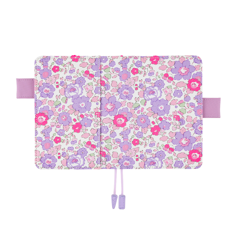 Hobonichi Techo Original A6 Liberty Fabrics: Betsy (Neon Purple) Set Cover + Agenda 2023 Hobonichi Techo Original A6 Liberty Fabrics: Betsy (Neon Purple) Set Cover + Agenda 2023