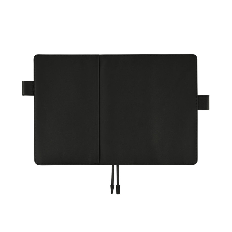 Hobonichi Techo Cousin A5 Leather: TS Basic - Black Set Cover + Agenda 2023