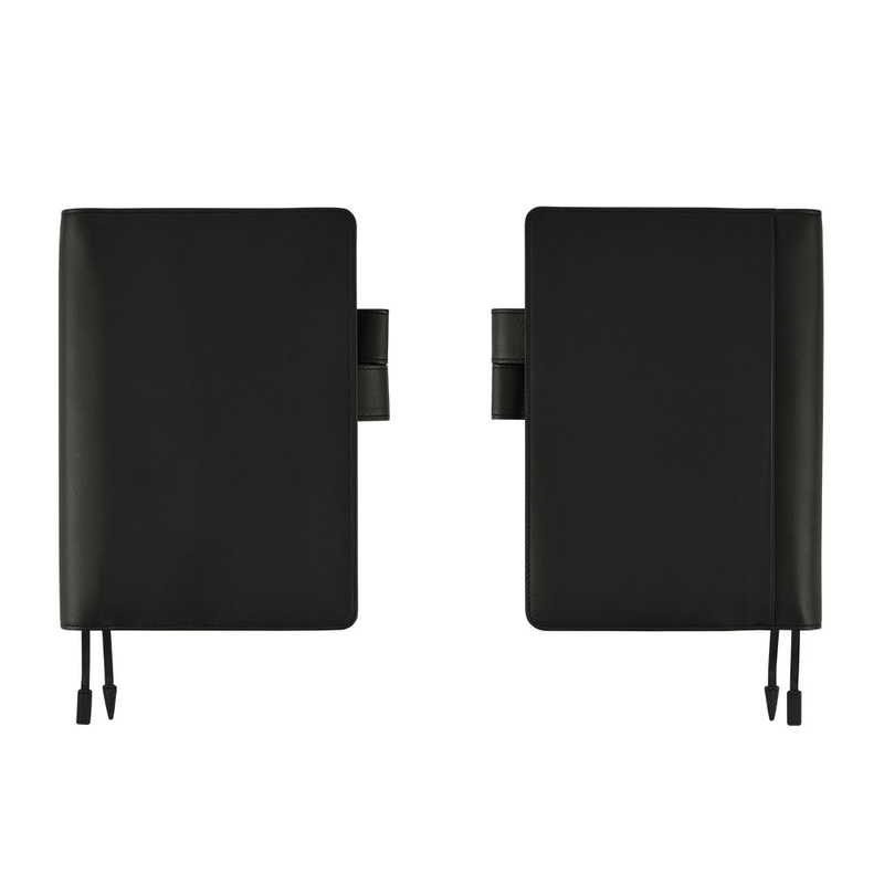 Hobonichi Techo Cousin A5 Leather: TS Basic - Black Set Cover + Agenda 2023