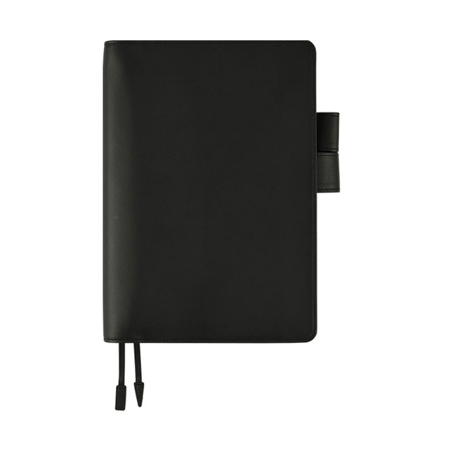 Hobonichi Techo Cousin A5 Leather: TS Basic - Black Set Cover + Agenda 2023