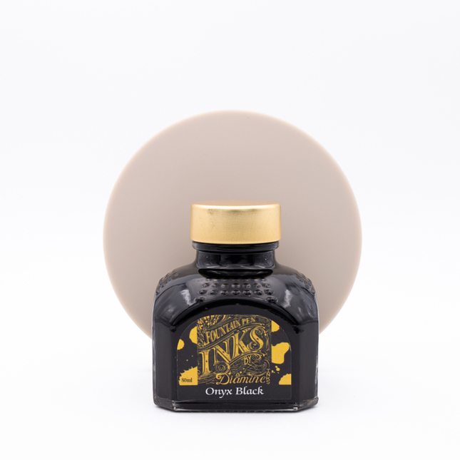 Diamine Onyx Black Ink Bottle 80 ml