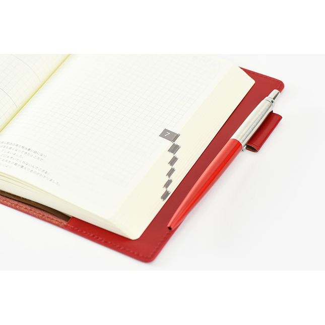 Hobonichi 5-Year Techo Leather Cover (Natural) A6 Size