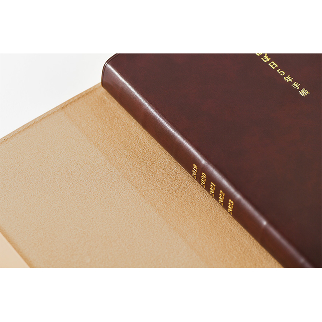 Hobonichi 5-Year Techo Leather Cover (Natural) A5 Size
