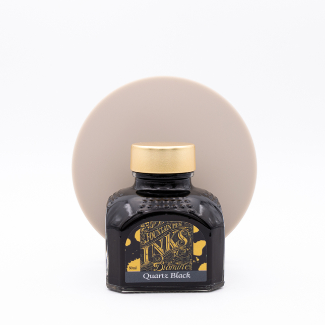 Diamine Quartz Black Ink Bottle 80 ml
