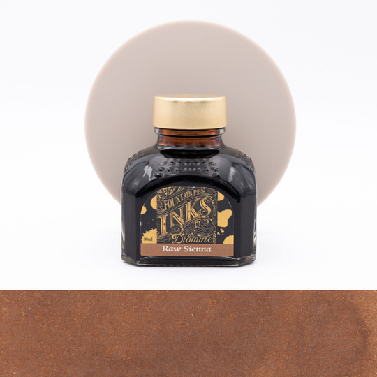 Diamine Raw Sienna Ink Bottle 80 ml
