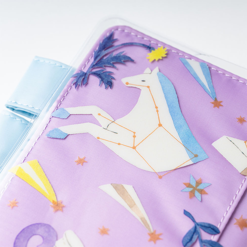 Hobonichi Cover on Cover for A6 Size Light in the Distance by Yuka Hiiragi Hobonichi Cover on Cover for A6 Size Light in the Distance by Yuka Hiiragi