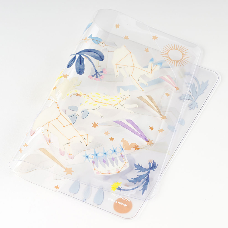 Hobonichi Cover on Cover for A6 Size Light in the Distance by Yuka Hiiragi Hobonichi Cover on Cover for A6 Size Light in the Distance by Yuka Hiiragi