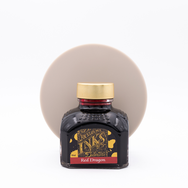 Diamine Red Dragon Ink Bottle 80 ml