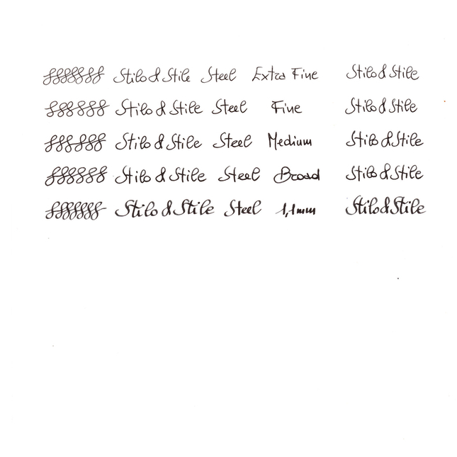 Stilo&Stile Replacement Steel Nib 6 Size Prisma