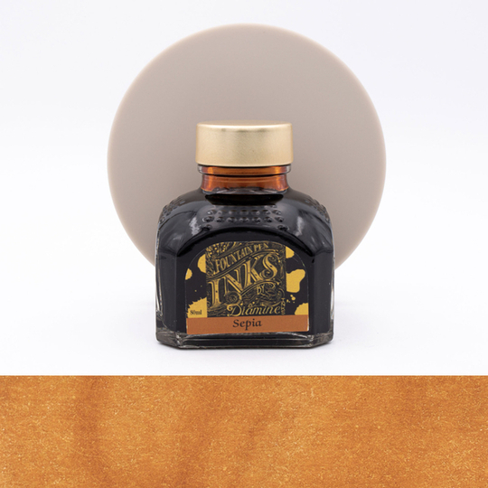 Diamine Sepia Ink Bottle 80 ml