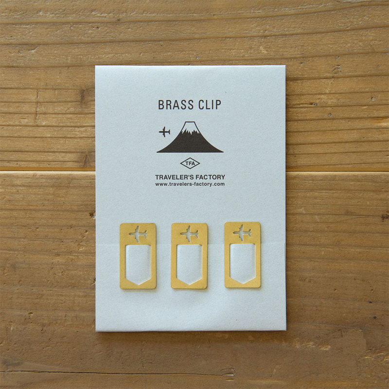 Traveler's Factory Brass Clip Airplane Traveler's Factory Brass Clip Airplane