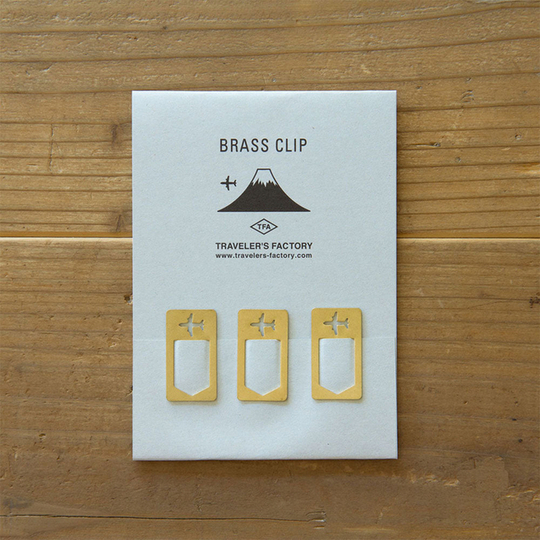 Traveler's Factory Brass Tag Japan Trip