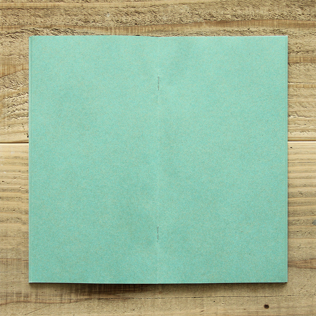Traveler's Factory Refill Regular Size Kraft Turquoise