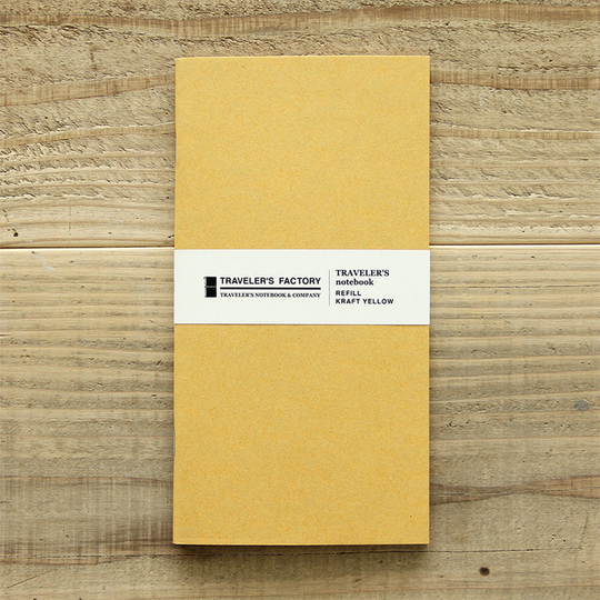 Traveler's Factory Refill Regular Size Kraft Yellow