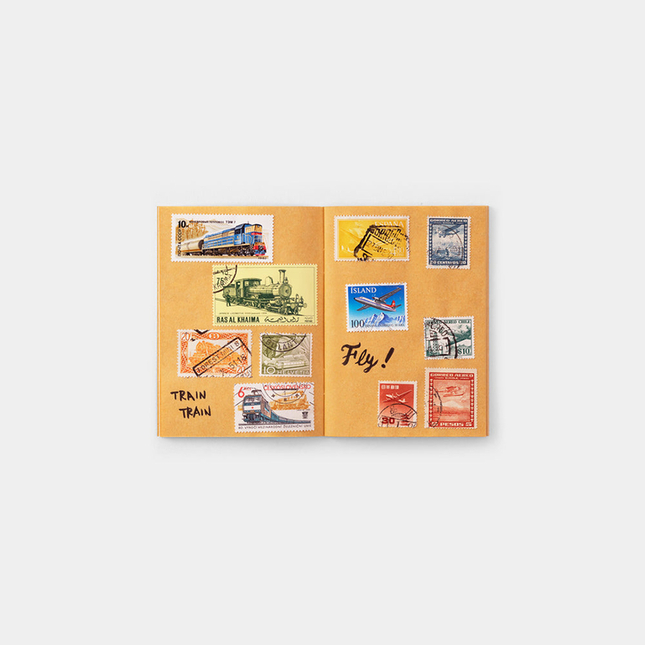 Traveler's Factory Refill Passport Size Kraft Yellow
