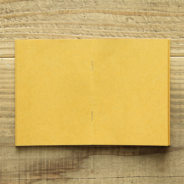 Traveler's Factory Refill Passport Size Kraft Yellow