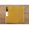 Traveler's Factory Paper Cloth Zipper Case Regular Size Mustard