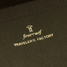 Traveler's Factory Paper Cloth Zipper Case Regular Size Olive