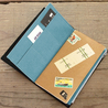 Traveler's Factory Paper Cloth Zipper Case Regular Size Sky Traveler's Factory Paper Cloth Zipper Case Regular Size Sky