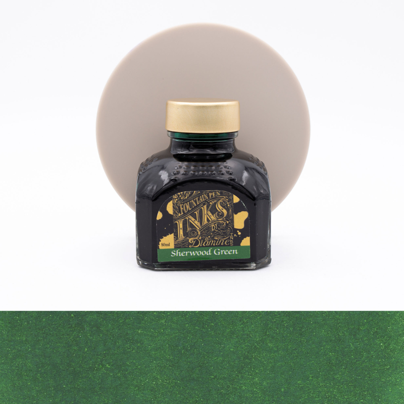 Diamine Sherwood Green Ink Bottle 80 ml