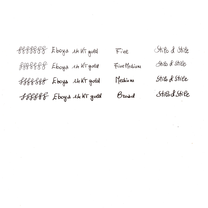 Eboya Eboya Houju Medium Fountain Pen Nichibo