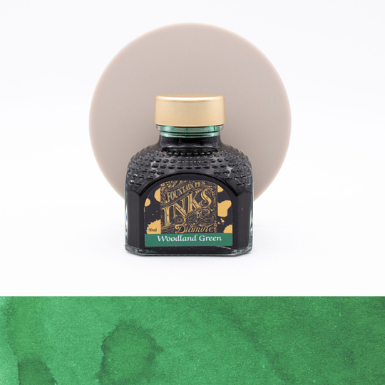 Diamine Woodland Green Ink Bottle 80 ml