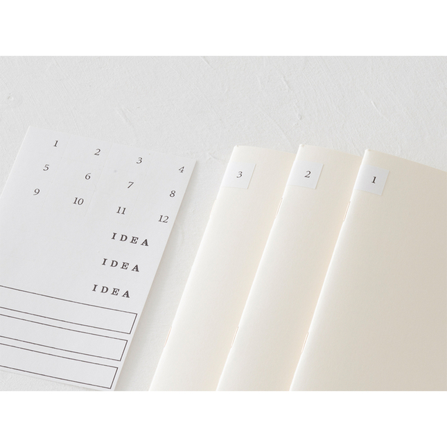 Md Paper Notebook Light A5 Quadretti Set 3 Quaderni
