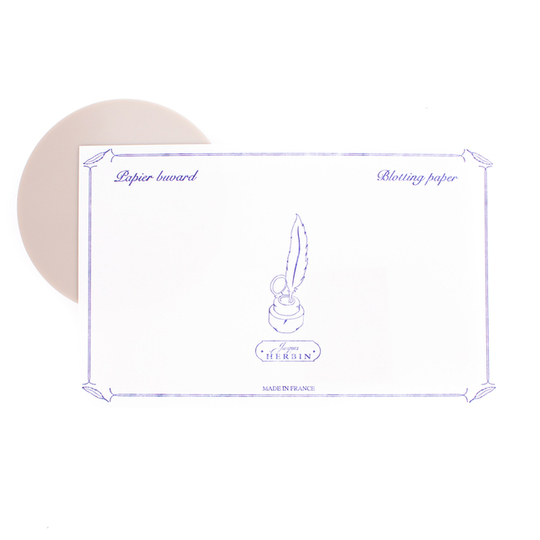 Herbin Carta Assorbente per Penne Stilografiche	Bianca