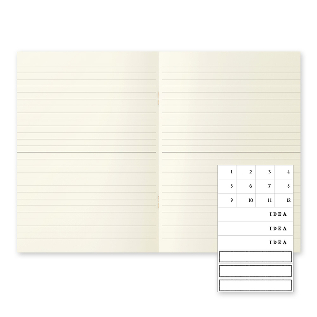 Md Paper Notebook Light A5 Righe Set 3 Quaderni