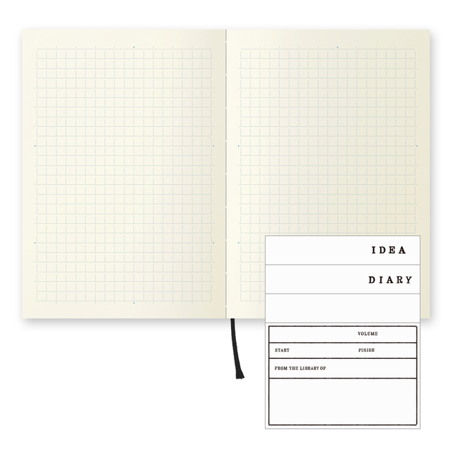 Md Paper Notebook A6 Quadretti