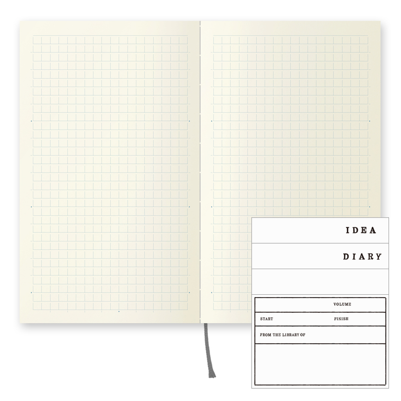 Md Paper Notebook B6 Slim Grid