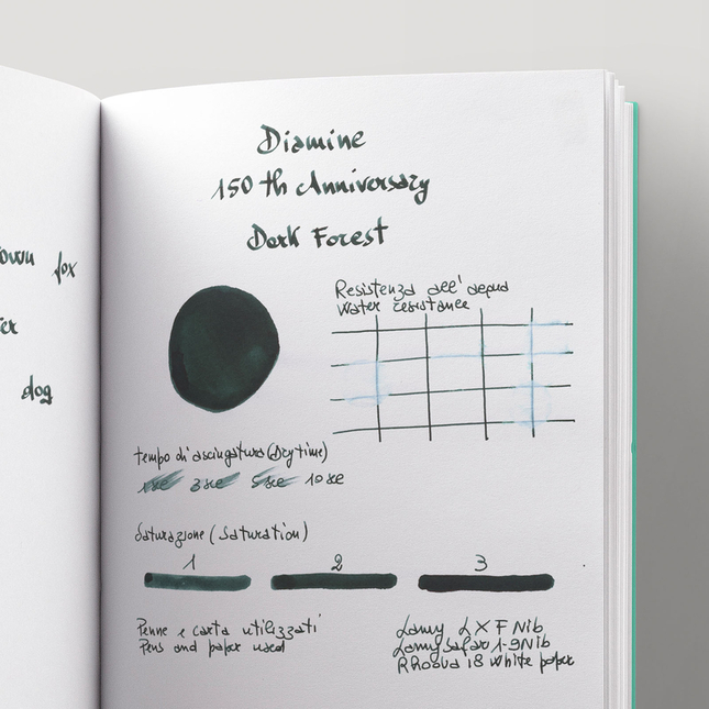 Diamine 150th Anniversary Dark Forest Inchiostro 40 ml