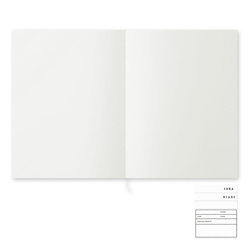 Md Paper Notebook Cotton F3 Blank