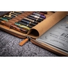Galen Leather Portapenne in Pelle 10 Posti con Notebook A5 Crazy Horse Brown Galen Leather Portapenne in Pelle 10 Posti con Notebook A5 Crazy Horse Brown