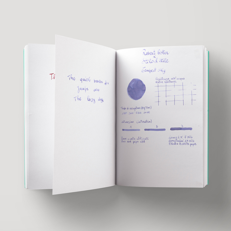 Robert Oster x Stilo&Stile Tempest Sky Inchiostro 50 ml Fountain Pen Day 2022 Robert Oster x Stilo&Stile Tempest Sky Inchiostro 50 ml Fountain Pen Day 2022