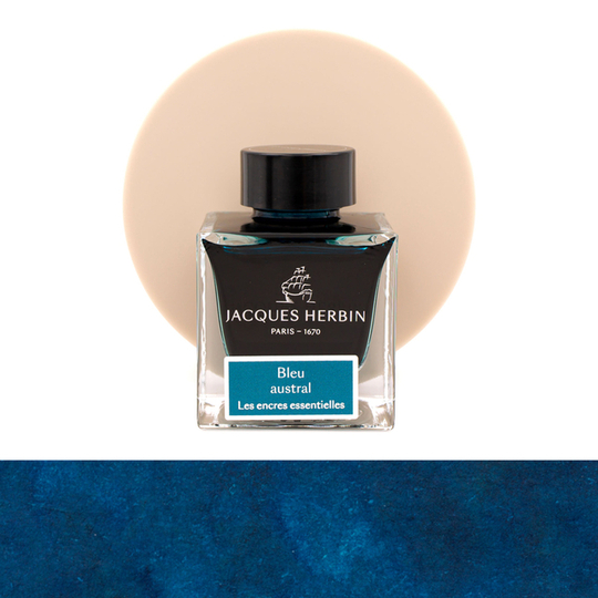Jacques Herbin Bleu Austral Ink Bottle 50 ml