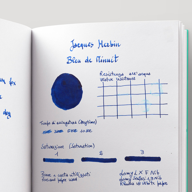 Jacques Herbin Bleu de Minuit Inchiostro 50 ml