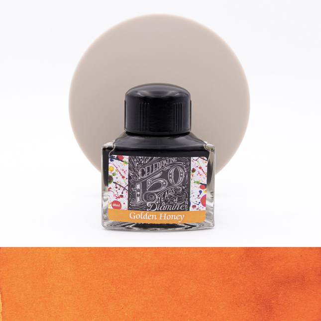 Diamine 150th Anniversary Golden Honey Ink Bottle 40 ml
